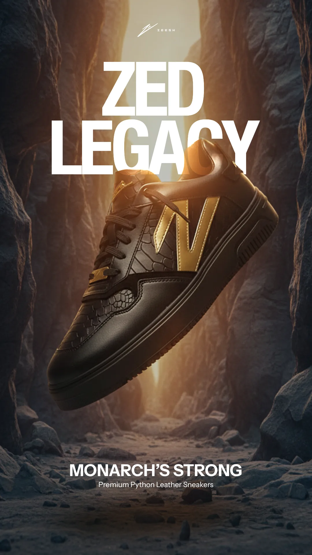 Static ad creative: "LEGACY"